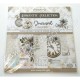 SBBL86   STAMPERIA ROMANTIC COLLECTION JOURNAL 10 feuilles R/V 30.5cm x 30.5cm 190gr