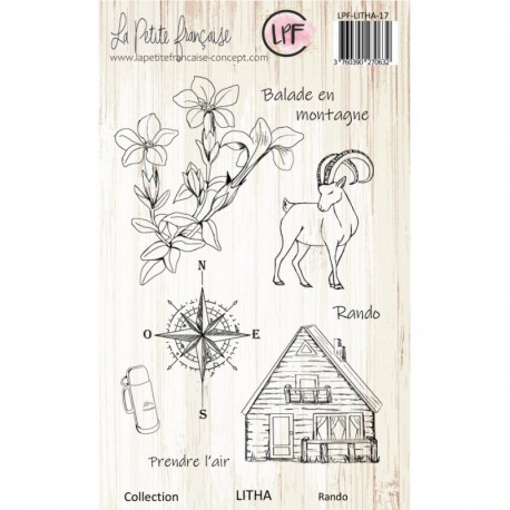 LPF-LITHA-17   LA PETITE FRANÇAISE COLLECTION LITHA TAMPONS CLEAR RANDO