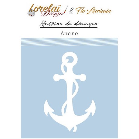 LORDIESETEM08   LORELAÏ DESIGN COLLECTION ENTRE TERRE ET MER DIES ANCRE