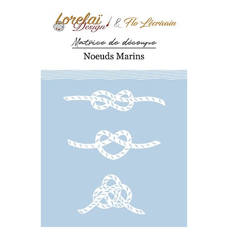 LORDIESETEM02   LORELAÏ DESIGN COLLECTION ENTRE TERRE ET MER DIES NOEUDS MARINS