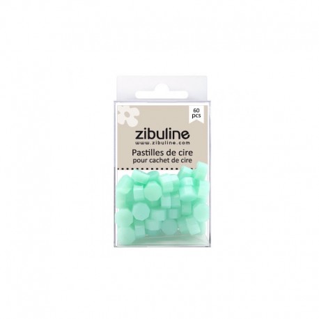 122405PCGM   ZIBULINE PASTILLES DE CIRE À CACHETER GIVRÉES MINT