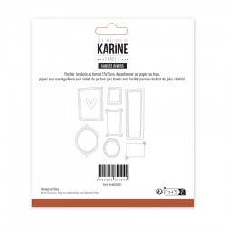 KAB3501   LES ATELIERS DE KARINE FAMILY POCHOIR BRODERIE CADRES DIVERS