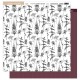 FDPI224004   FLORILEGES DESIGN COLLECTION CARNET NATURE 4   30.5 cm x 30.5 cm