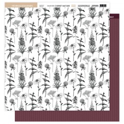 FDPI224004   FLORILEGES DESIGN COLLECTION CARNET NATURE 4   30.5 cm x 30.5 cm