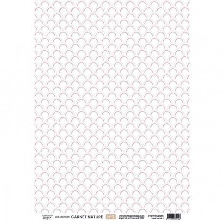 FDPC224003   FLORILEGES DESIGN CARNET NATURE PAPIER CALQUE 3   A4