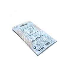 FDCL224011   FLORILEGES DESIGN CARNET NATURE TAMPONS CLEAR GRAND POLA TIMBRE