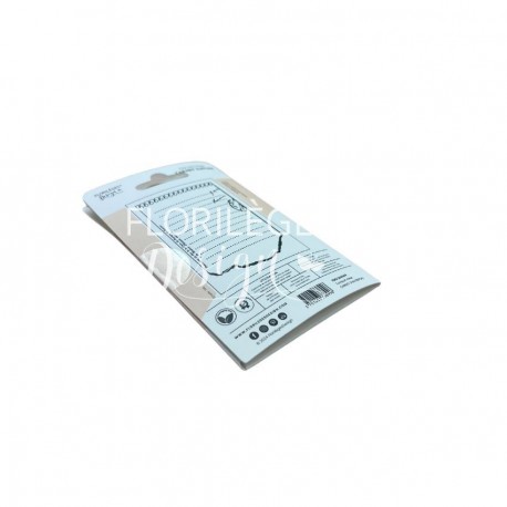 FDCL224009   FLORILEGES DESIGN CARNET NATURE TAMPONS CLEAR CARNET D'AUTREFOIS