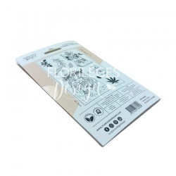 FDCL224005   FLORILEGES DESIGN CARNET NATURE TAMPONS CLEAR RÉCONFORT D'AUTOMNE