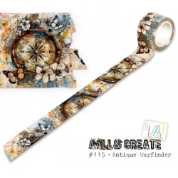 115   AALL AND CREATE MASKING TAPE 115 ANTIQUE WAYFINDER