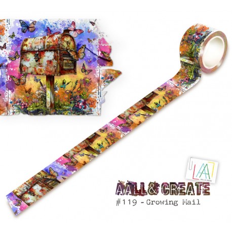 119   AALL AND CREATE MASKING TAPE 119 GROWING MAIL