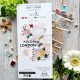 AVE114   CHOU & FLOWERS COLLECTION IT'S ALWAYS TEA TIME TAMPON CLEAR TEXTURE LONDON