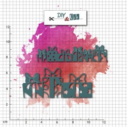 12411-01    DIY & Cie MATRICES DE COUPE FRISE DE CADEAUX