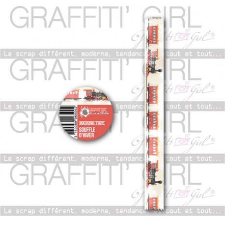 GRAFFITI' GIRL COLLECTION SOUFFLE D'HIVER MASKING TAPE SOUFFLE D'HIVER