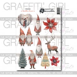 GRAFFITI' GIRL COLLECTION SOUFFLE D'HIVER DIE CUT SOUFFLE D'HIVER