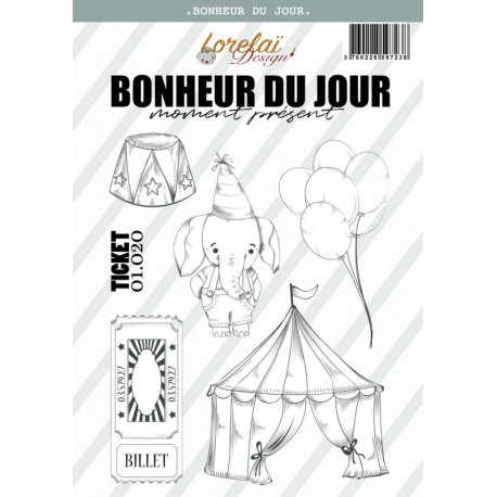 LORELAI DESIGN COLLECTION INSOUCIANCE TAMPONS BONHEUR DU JOUR